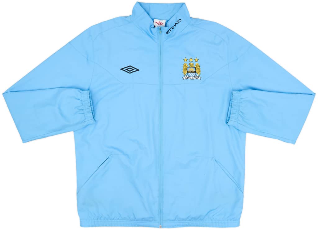 2010-11 Manchester City Umbro Track Jacket - 7/10 - (L)