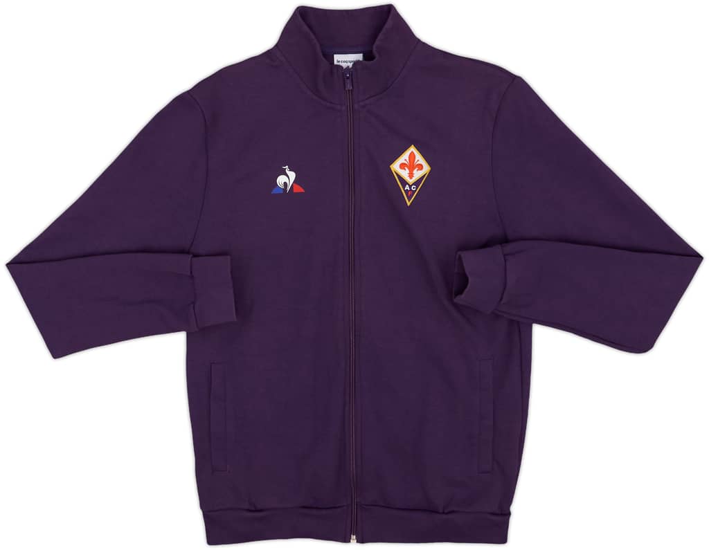 2018-19 Fiorentina Le Coq Sportif Track Jacket - 8/10 - (M)