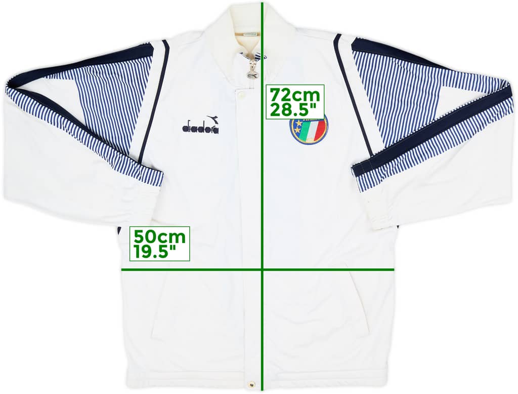 1988-90 Italy Diadora Track Jacket - 7/10 - (L)