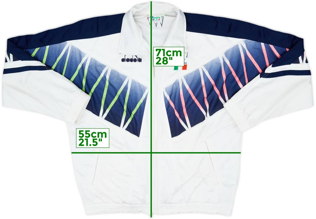 1994 Italy Diadora Track Jacket - 4/10 - (M)