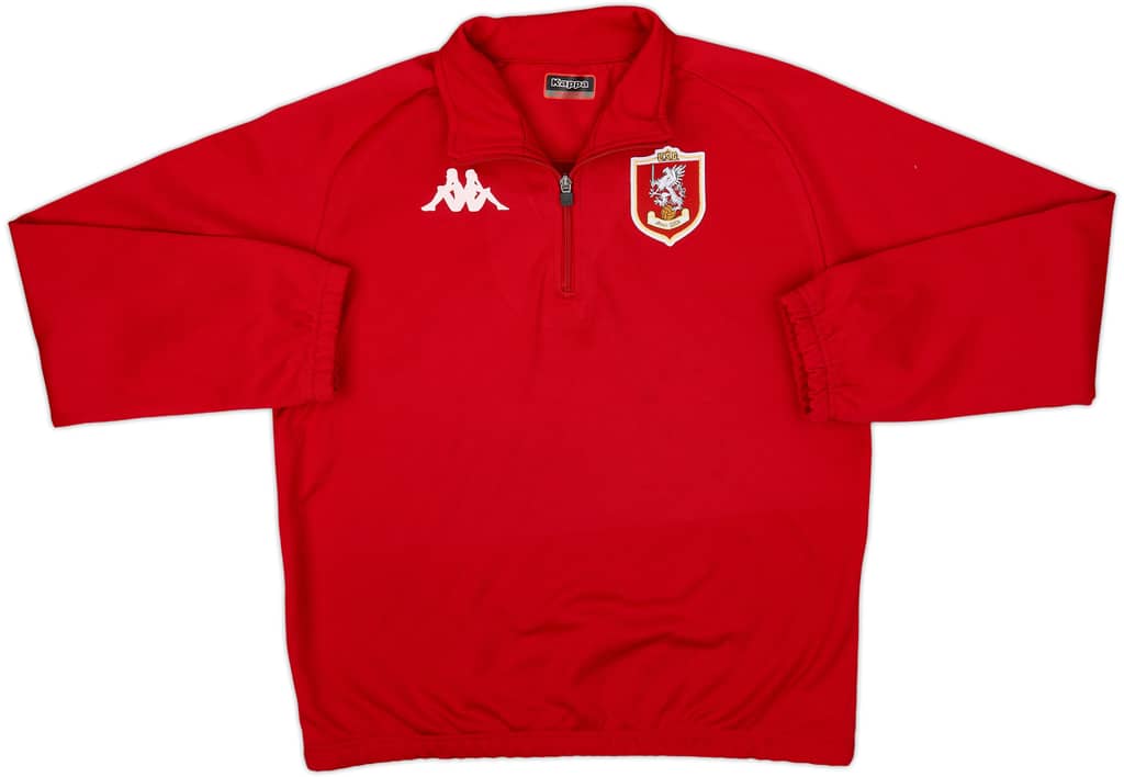 2020-21 Grosseto Kappa 1/4 Zip Track Jacket - 9/10 - (M)