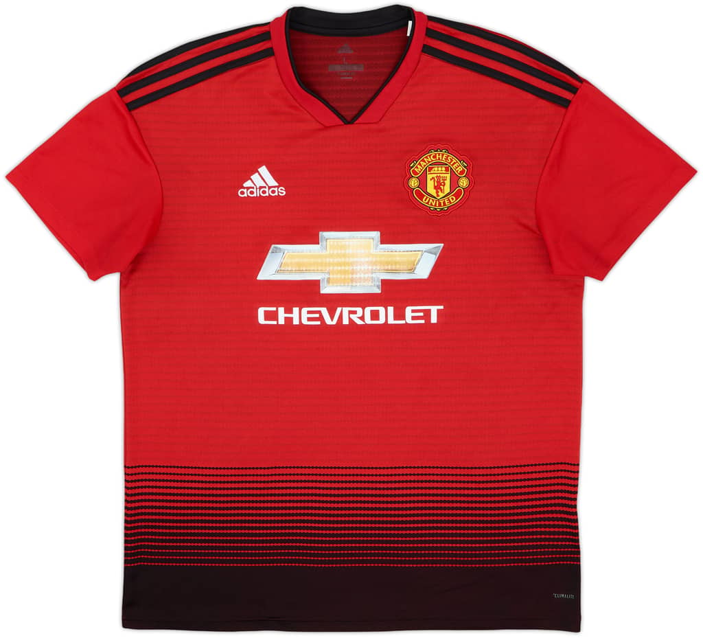 2018-19 Manchester United Home Shirt - 5/10 - (L)