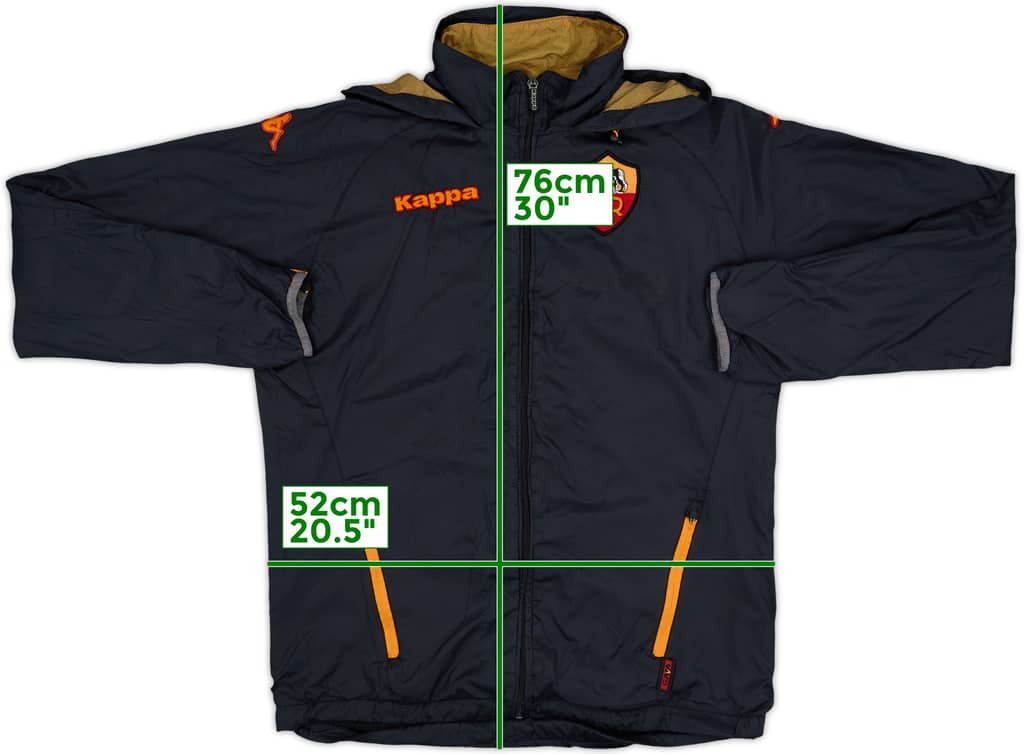 2008-09 Roma Kappa Track Jacket - 8/10 - (M)