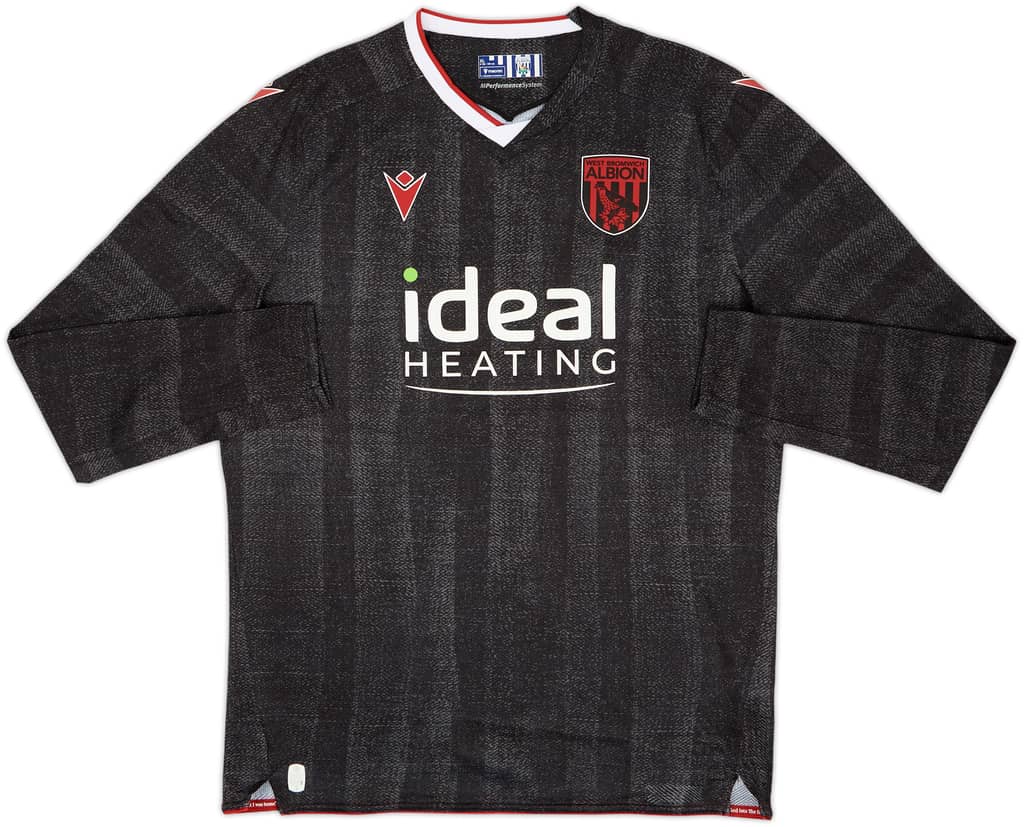 2025-26 West Brom Third L/S Shirt - 10/10 - (XL)