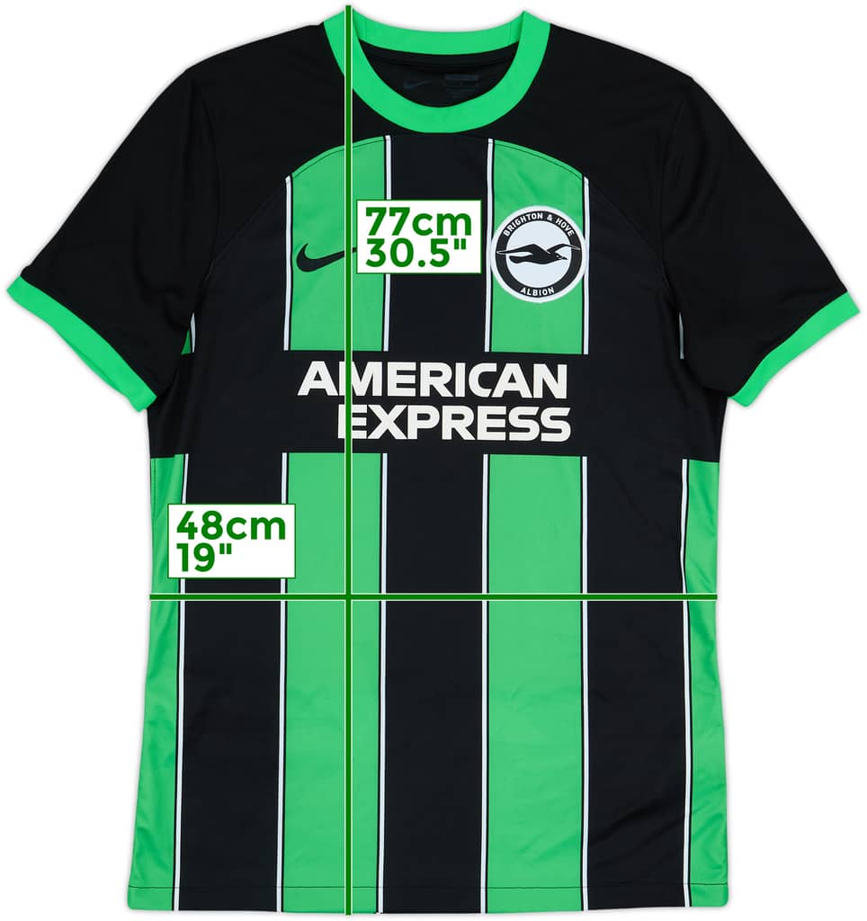 2023-24 Brighton Away Shirt - 8/10 - (L)