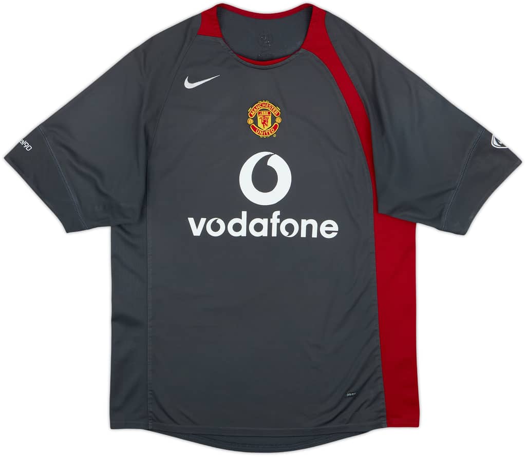 2004-05 Manchester United Nike Training Shirt - 6/10 - (M)