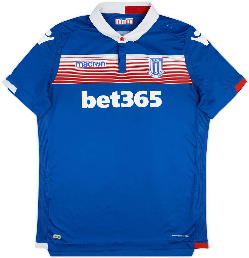 Camiseta de visitante del Stoke City 2017-18 - 8/10 - (XXL)