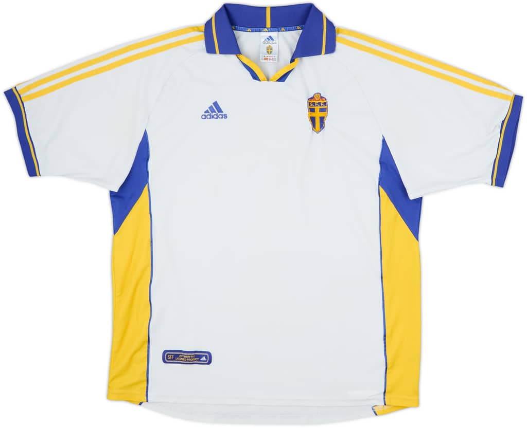 2000-02 Sweden Away Shirt - 4/10 - (XL)