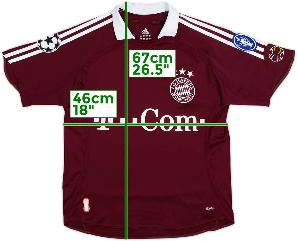 2006-07 Bayern Munich CL Third Shirt - 6/10 - (13-14 Years)