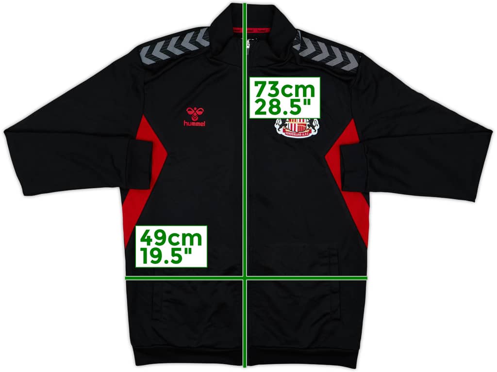 2023-24 Sunderland Hummel Track Jacket - 8/10 - (M)