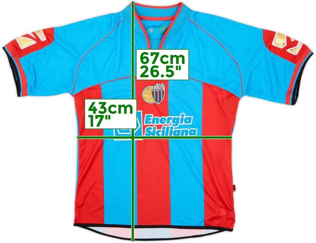2005-07 Catania Home Shirt - 8/10 - (S)