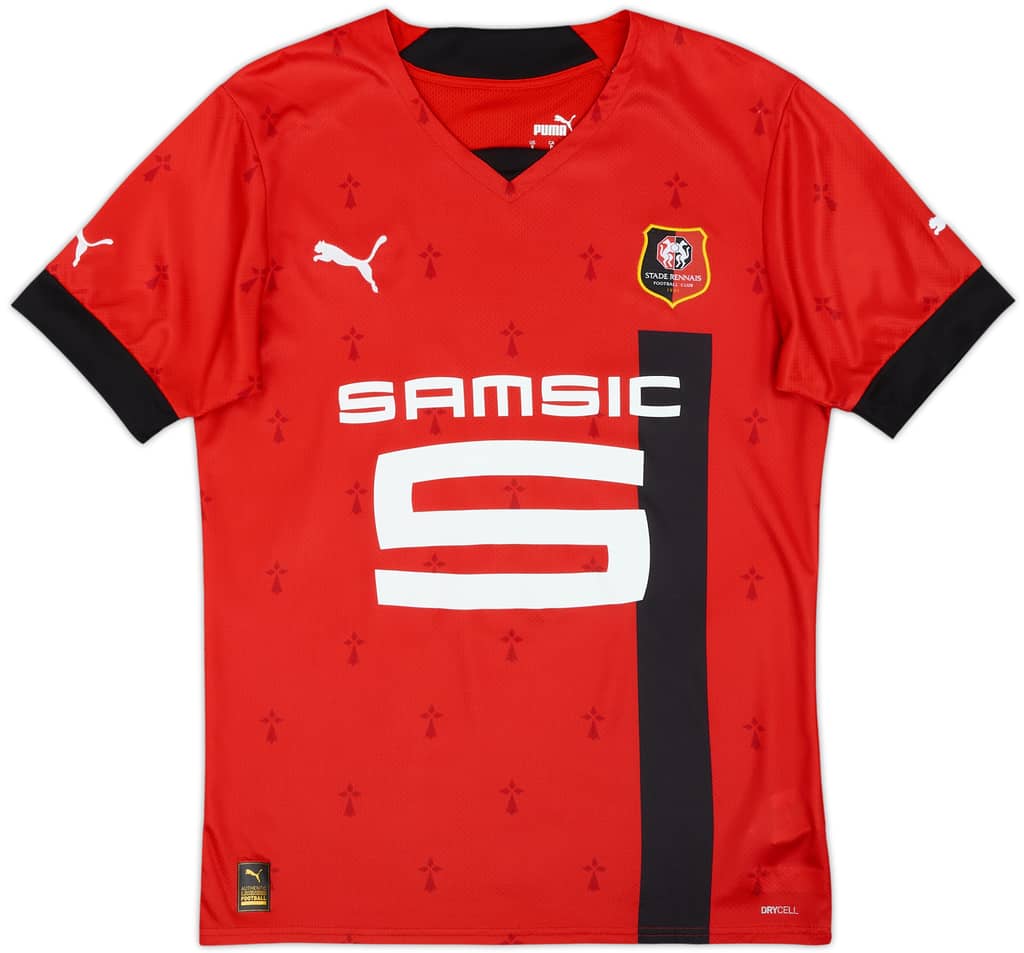2022-23 Stade Rennais Home Shirt - 10/10 - (S)