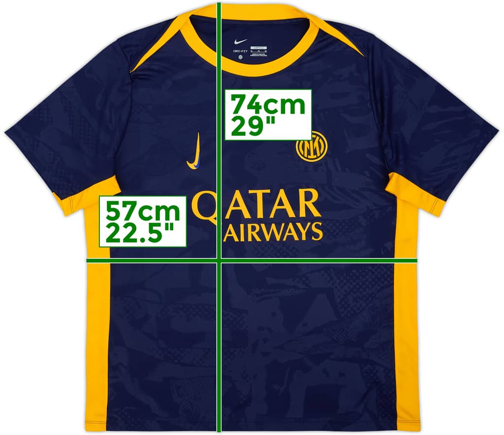 2024-25 Inter Milan Nike Training Shirt - 10/10 - (XL)