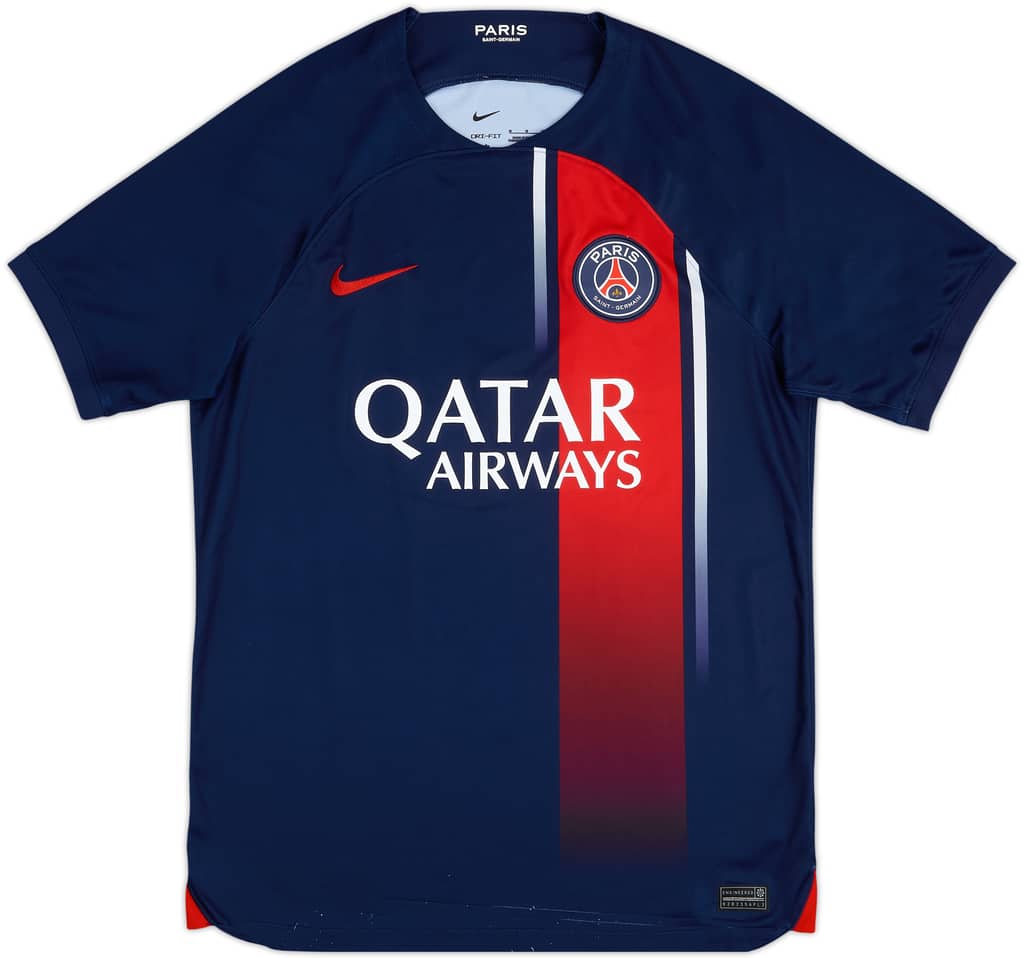 2023-24 Paris Saint-Germain Home Shirt - 7/10 - (M)
