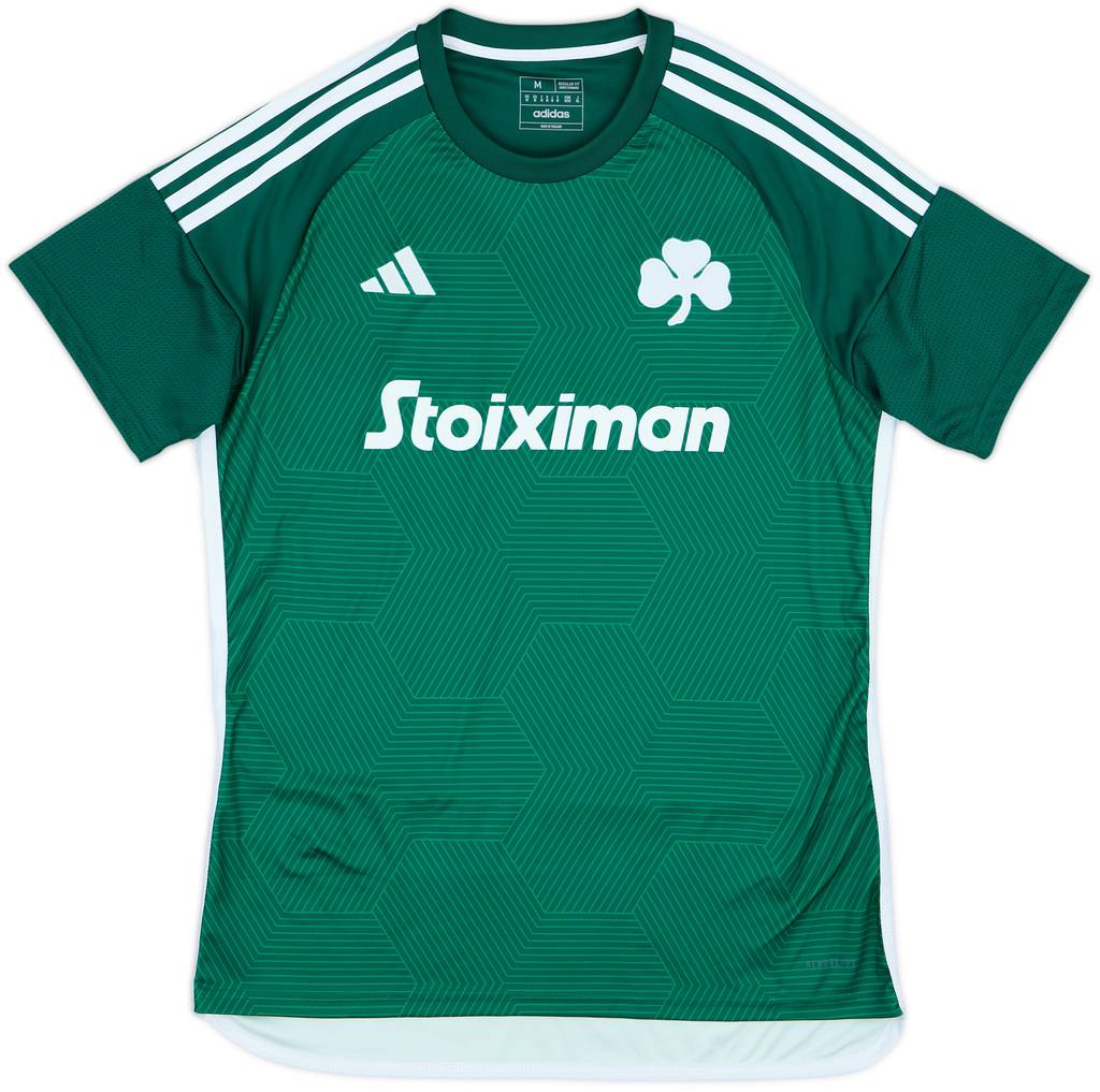 2023-24 Panathinaikos Home Shirt - 8/10 - (M)