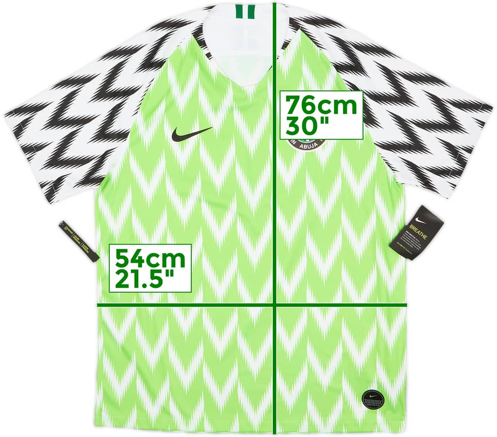 2018-19 Nigeria Home Shirt (L)