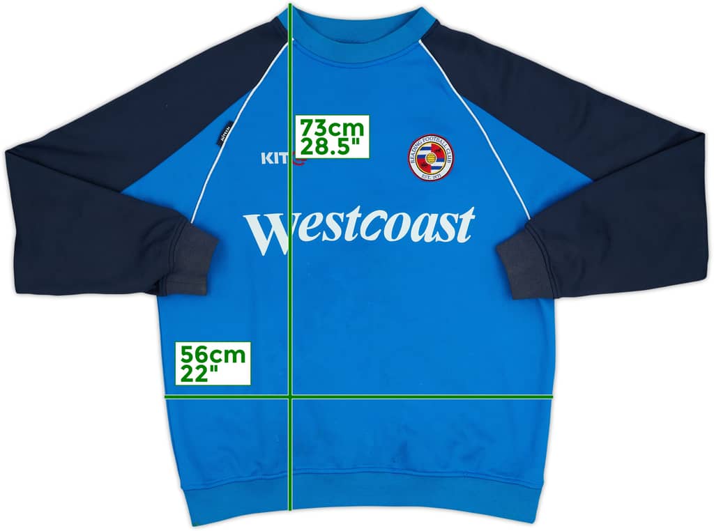 2003-04 Reading Kit@ Drill Top - 5/10 - (L)