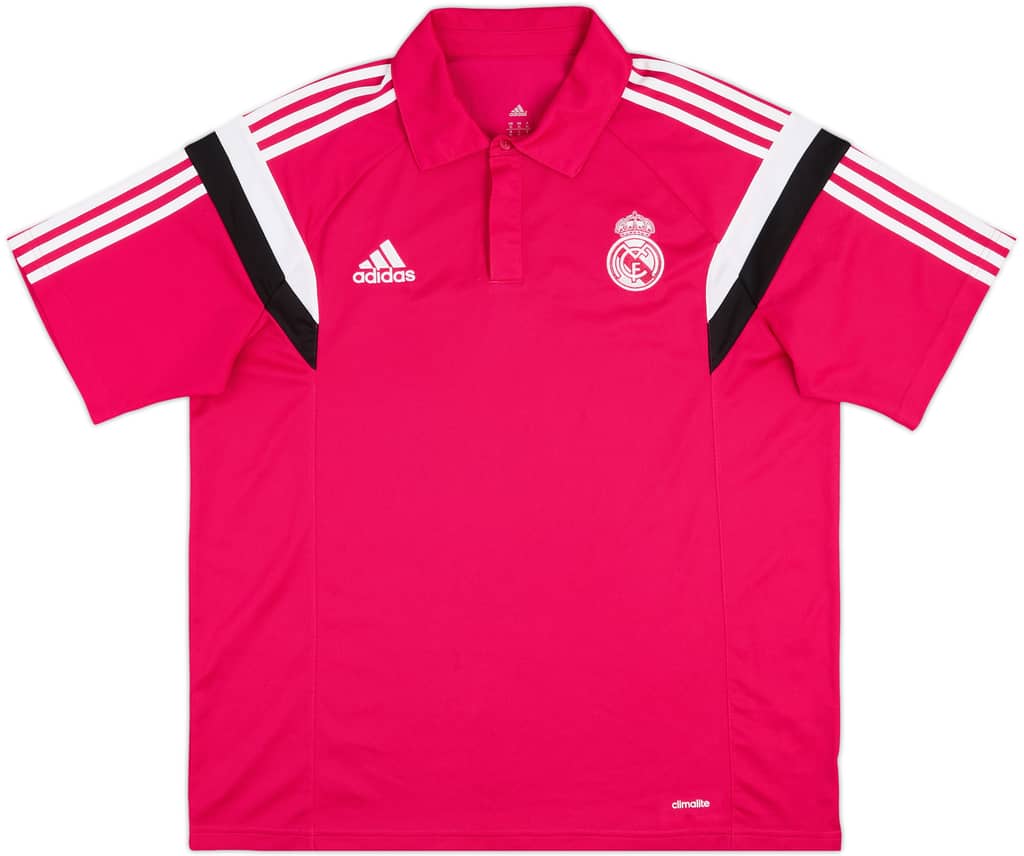 2014-15 Real Madrid adidas Polo Shirt - 9/10 - (XL)