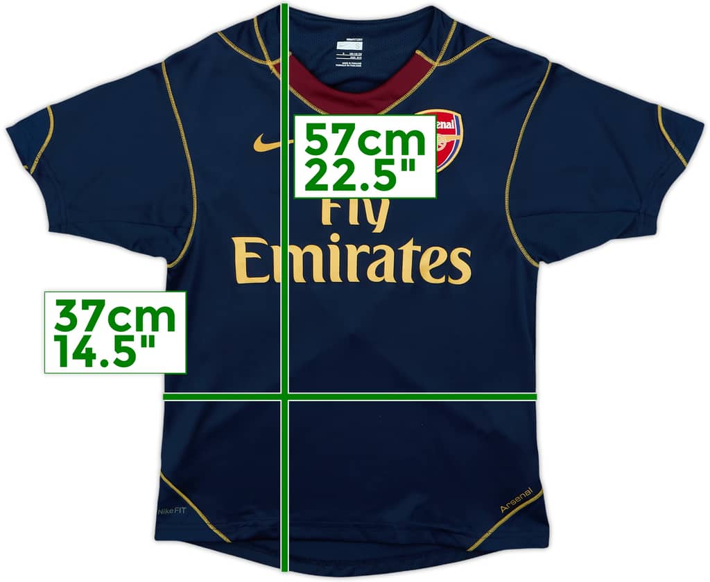 2007-08 Arsenal Nike Training Shirt - 6/10 - (S.Boys)