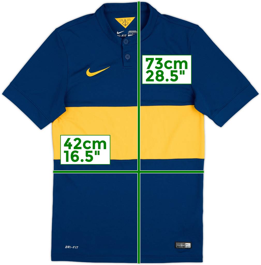 2014-15 Boca Juniors Home Shirt - 9/10 - (S)