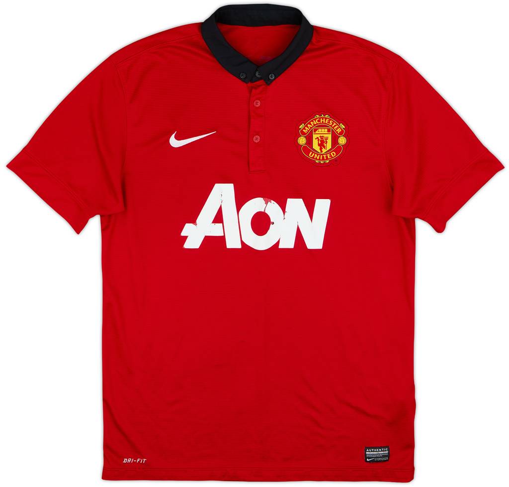 2013-14 Manchester United Home Shirt - 5/10 - (M)