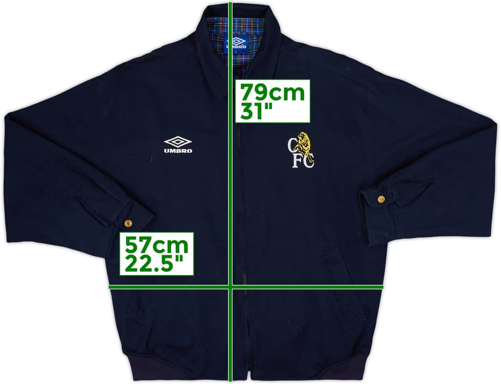 1994-95 Chelsea Umbro Track Jacket - 8/10 - (L)