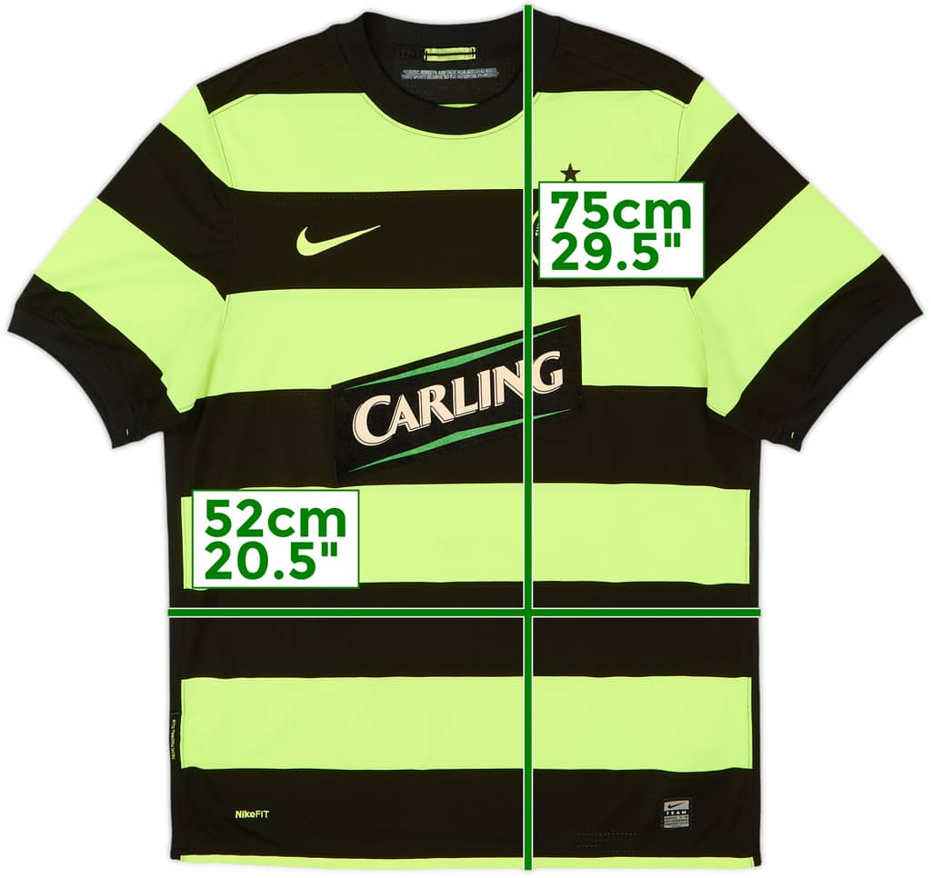 2009-11 Celtic Away Shirt - 8/10 - (M)