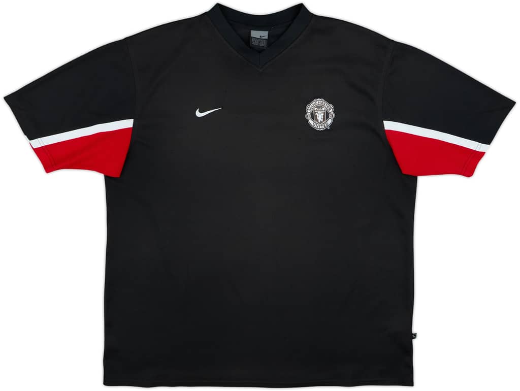 2002-03 Manchester United Nike Training Shirt - 8/10 - (XL)