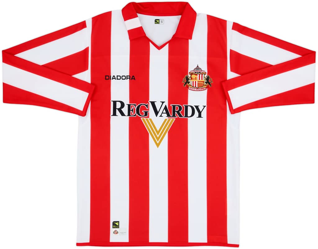 2004-05 Sunderland Home L/S Shirt - 10/10 - (S)