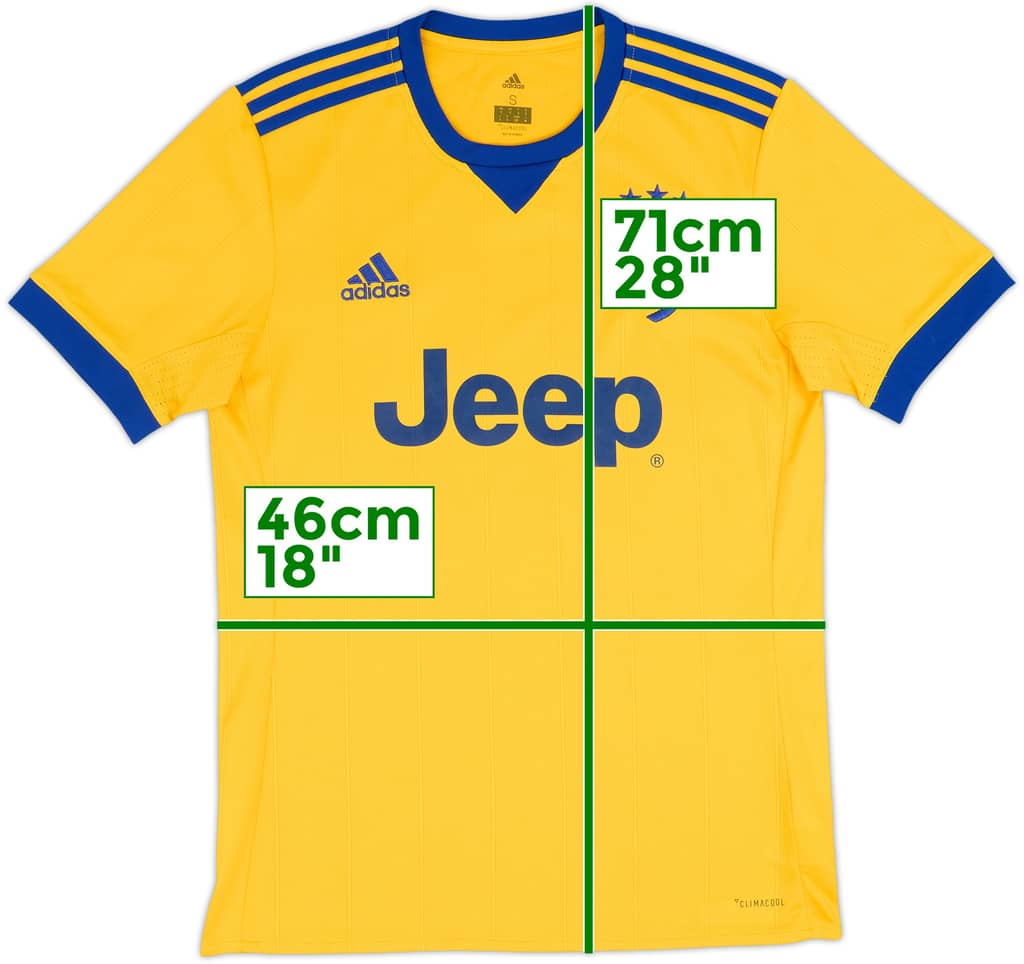 2017-18 Juventus Away Shirt - 8/10 - (S)