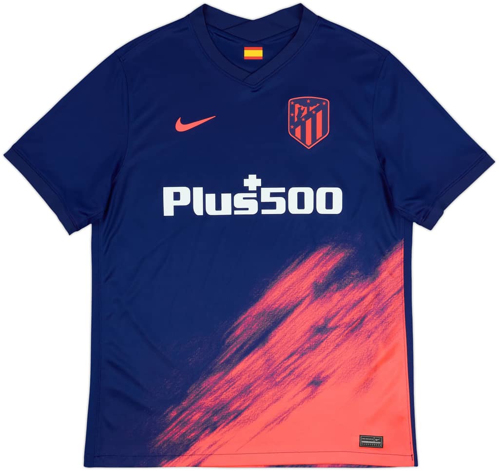 2021-22 Atletico Madrid Away Shirt - 10/10 - (L)