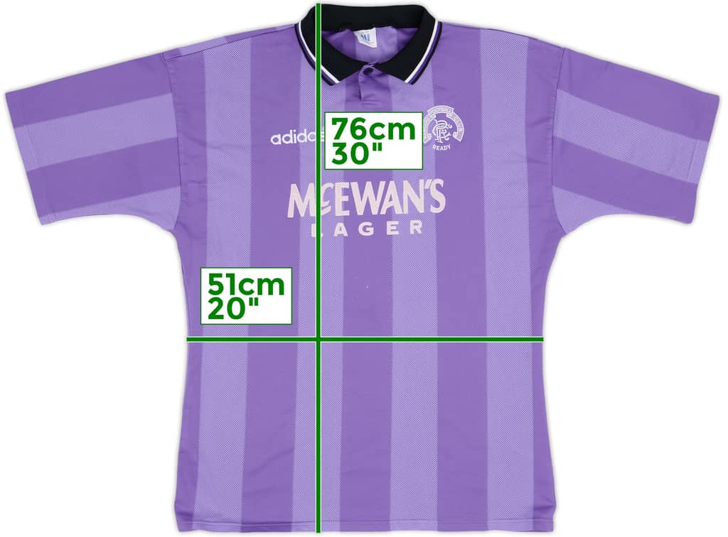 1994-95 Rangers European Shirt - 8/10 - (L/XL)