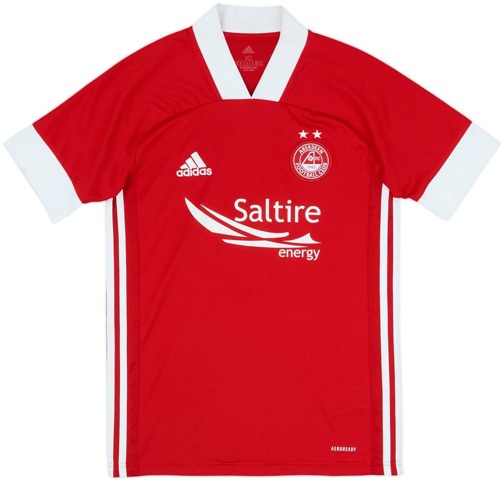 2020-21 Aberdeen Home Shirt - 8/10 - (XS)