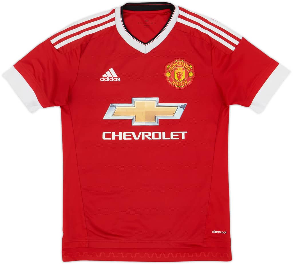 2015-16 Manchester United Camiseta Local - 5/10 - (XS)