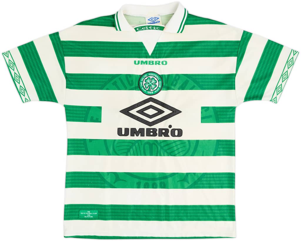 1997-99 Celtic Home Shirt - 5/10 - (L)
