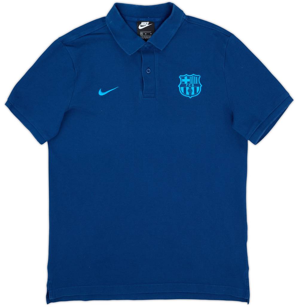 2019-20 Barcelona Nike Polo Shirt - 8/10 - (M)