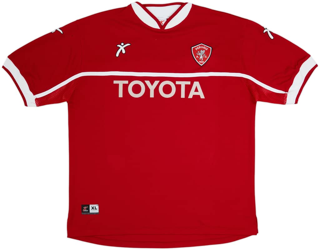 2003-04 Perugia Home Shirt - 6/10 - (XL)