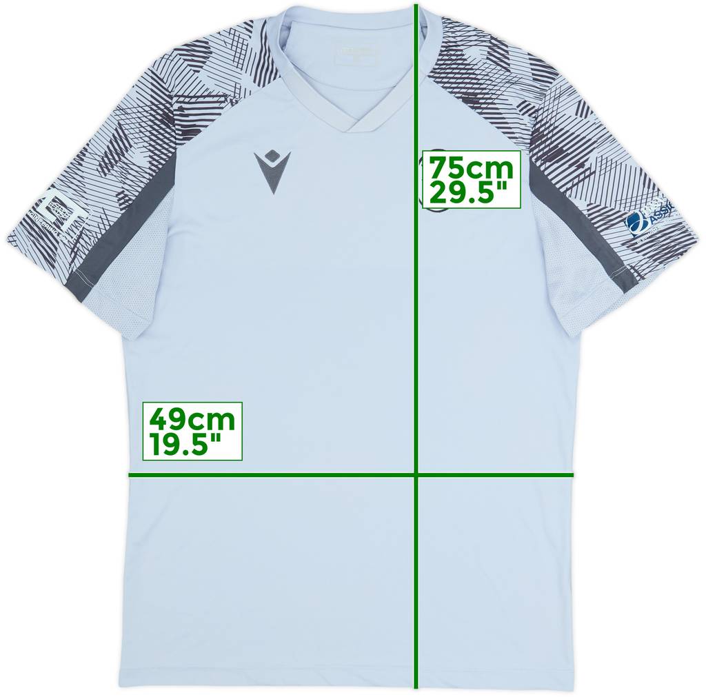 2023-24 Ternana Macron Training Shirt - 8/10 - (M)