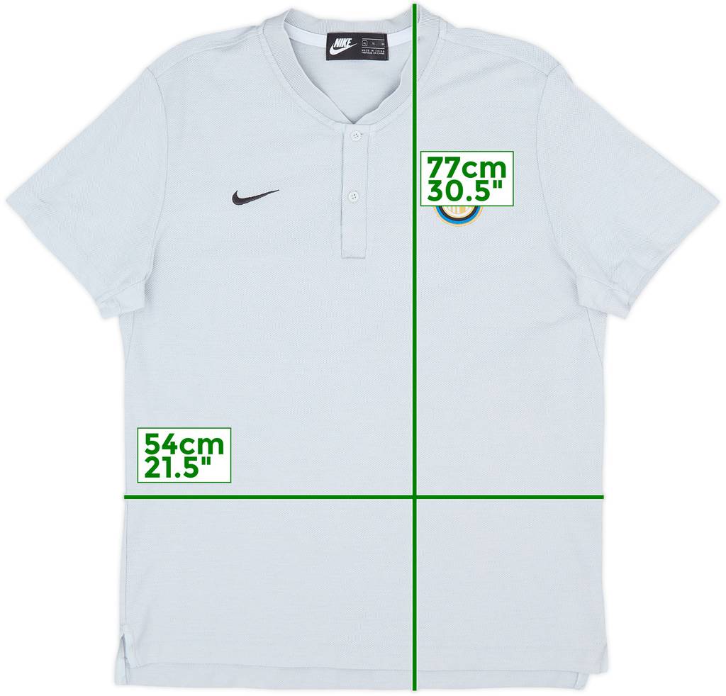2018-19 Inter Milan Nike Polo Shirt - 8/10 - (XL)