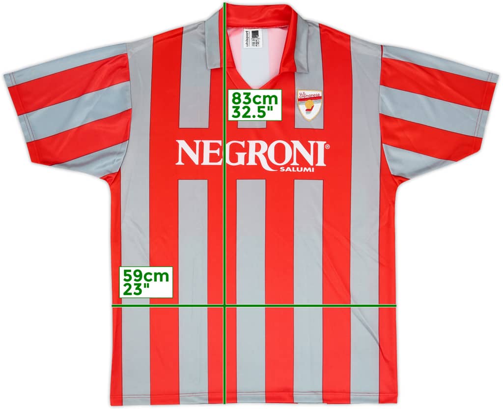 1995-96 Cremonese Home Shirt - 10/10 - (XL)