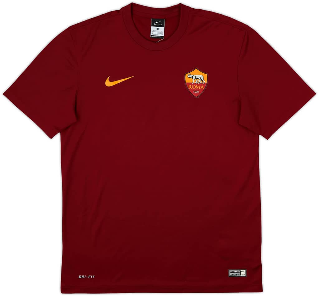2014-15 Roma Basic Home Shirt - 8/10 - (M)