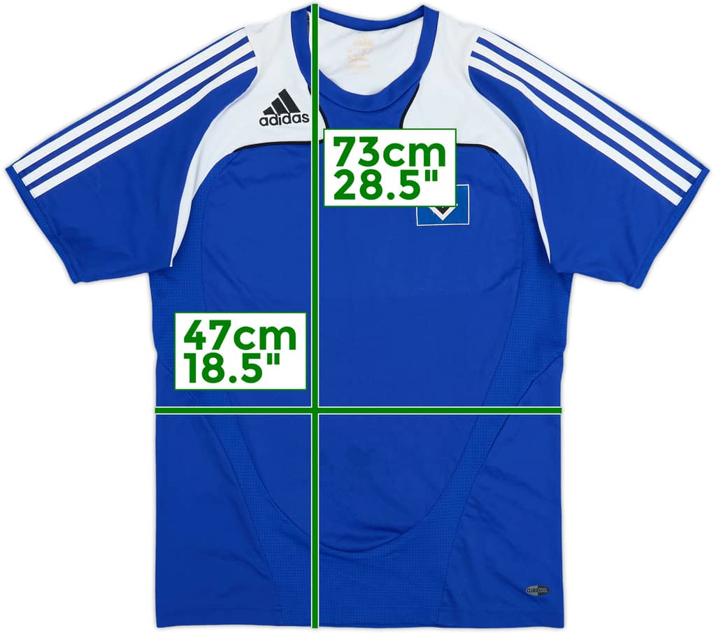 2007-08 Hamburg adidas Training Shirt - 5/10 - (M)