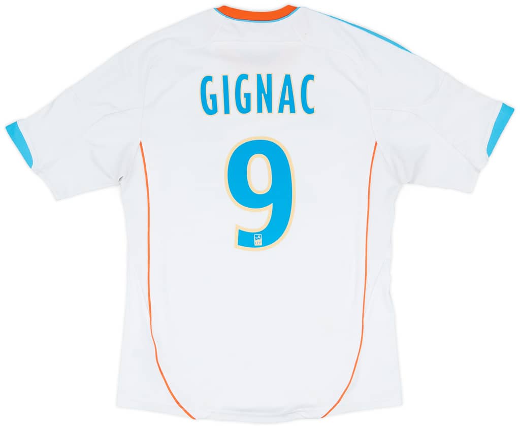 2012-13 Olympique Marseille Home Shirt Gignac #9 - 5/10 - (M)