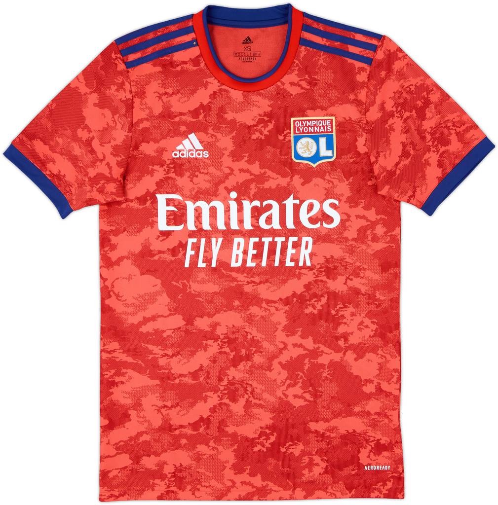 2021-22 Lyon Away Shirt - 10/10 - (XS)