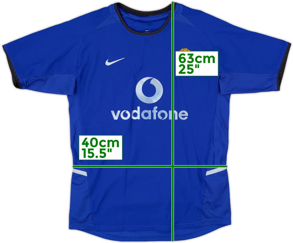 2002-03 Manchester United Third Shirt - 8/10 - (M.Boys)