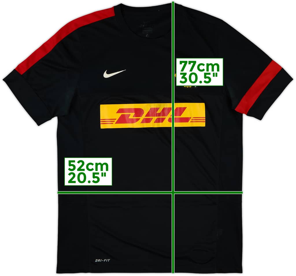 2011-12 Manchester United Nike Training Shirt - 6/10 - (L)