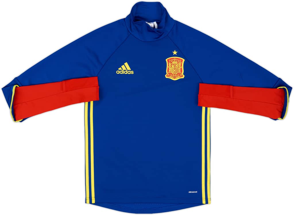 2015-16 Spain adidas Drill Top - 9/10 - (XS)