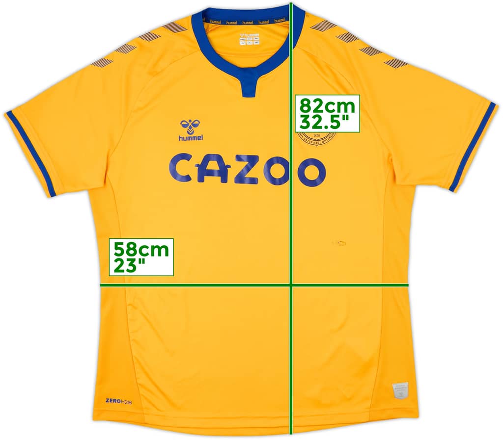 2020-21 Everton Away Shirt - 6/10 - (XXL)