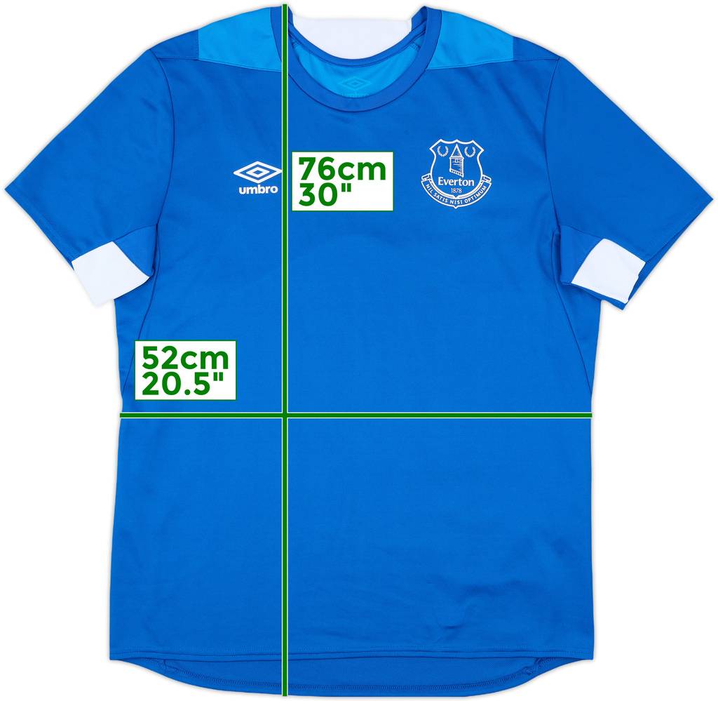 2018-19 Everton Umbro Training Shirt - 9/10 - (L)