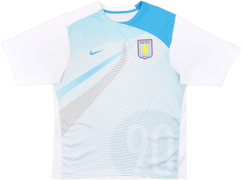2008-09 Aston Villa Player Issue Nike Training Shirt - 7/10 - (L)